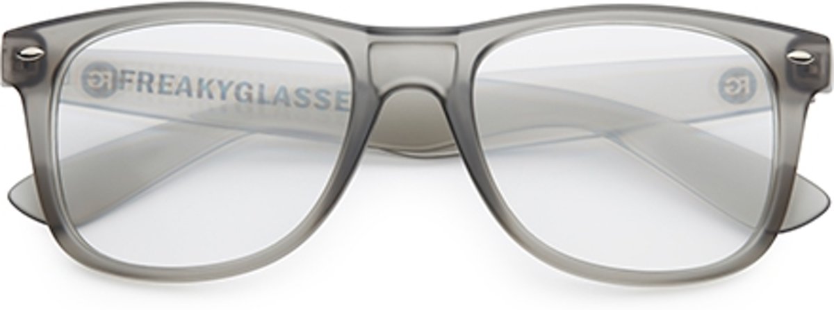 Deluxe spacebril spiraal | mat grijs